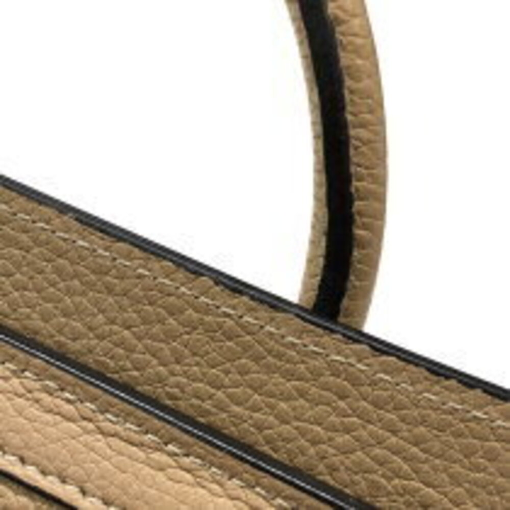 Celine Luggage Shopper sand drummed calfskin leather - Picture 11 of 11